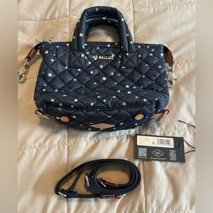 MZ Wallace Micro Sutton Dawn with Silver Stars